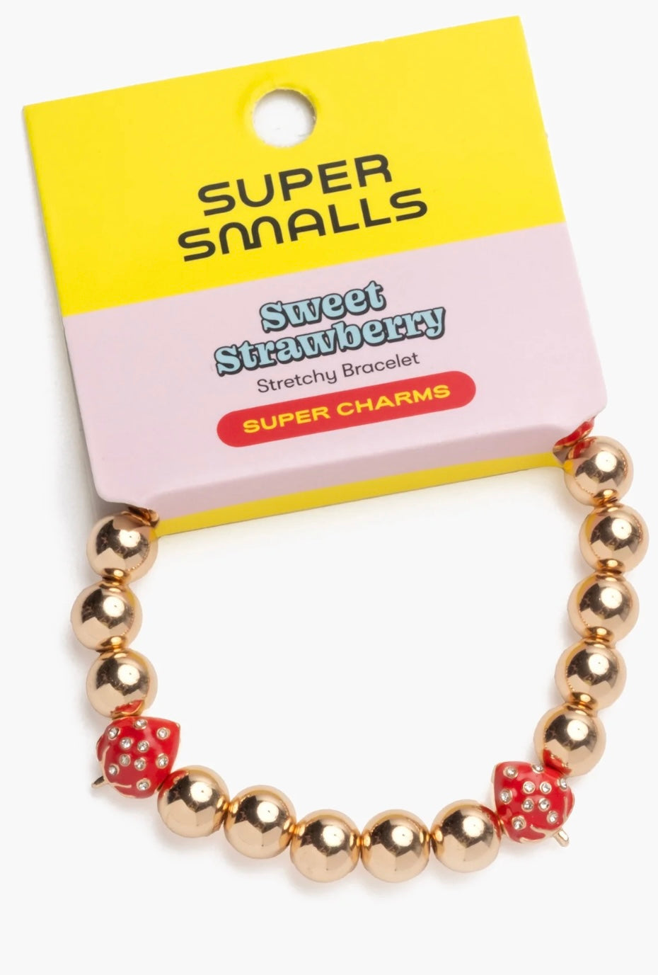 Sweet Strawberry Stretchy Bracelet